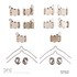 340-76084 by DYNAMIC FRICTION COMPANY - Disc Brake Hardware Kit