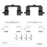 340-80034 by DYNAMIC FRICTION COMPANY - Disc Brake Hardware Kit