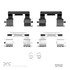 340-91000 by DYNAMIC FRICTION COMPANY - Disc Brake Hardware Kit