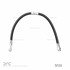 350-03090 by DYNAMIC FRICTION COMPANY - Brake Hose