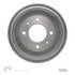 365-03015 by DYNAMIC FRICTION COMPANY - True Balanced Brake Drum