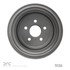 365-40004 by DYNAMIC FRICTION COMPANY - True Balanced Brake Drum