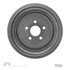 365-40006 by DYNAMIC FRICTION COMPANY - True Balanced Brake Drum