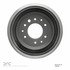 365-42010 by DYNAMIC FRICTION COMPANY - True Balanced Brake Drum