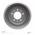 365-42011 by DYNAMIC FRICTION COMPANY - True Balanced Brake Drum