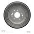 365-47007 by DYNAMIC FRICTION COMPANY - True Balanced Brake Drum