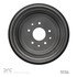 365-47008 by DYNAMIC FRICTION COMPANY - True Balanced Brake Drum