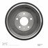 365-54041 by DYNAMIC FRICTION COMPANY - True Balanced Brake Drum