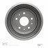 365-54044 by DYNAMIC FRICTION COMPANY - True Balanced Brake Drum