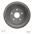 365-54050 by DYNAMIC FRICTION COMPANY - True Balanced Brake Drum