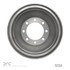 365-54051 by DYNAMIC FRICTION COMPANY - True Balanced Brake Drum
