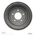 365-54076 by DYNAMIC FRICTION COMPANY - True Balanced Brake Drum