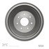 365-54077 by DYNAMIC FRICTION COMPANY - True Balanced Brake Drum