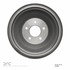 365-54081 by DYNAMIC FRICTION COMPANY - True Balanced Brake Drum