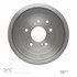 365-67031 by DYNAMIC FRICTION COMPANY - True Balanced Brake Drum