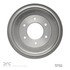 365-72002 by DYNAMIC FRICTION COMPANY - True Balanced Brake Drum