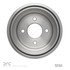 365-59015 by DYNAMIC FRICTION COMPANY - True Balanced Brake Drum