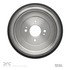 365-59016 by DYNAMIC FRICTION COMPANY - True Balanced Brake Drum