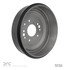 365-47007 by DYNAMIC FRICTION COMPANY - True Balanced Brake Drum