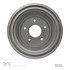 365-47010 by DYNAMIC FRICTION COMPANY - True Balanced Brake Drum