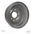 365-47011 by DYNAMIC FRICTION COMPANY - True Balanced Brake Drum