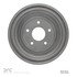 365-47014 by DYNAMIC FRICTION COMPANY - True Balanced Brake Drum