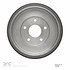 365-47028 by DYNAMIC FRICTION COMPANY - True Balanced Brake Drum