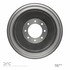 365-47057 by DYNAMIC FRICTION COMPANY - True Balanced Brake Drum