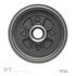 365-76012 by DYNAMIC FRICTION COMPANY - True Balanced Brake Drum