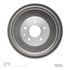 365-76015 by DYNAMIC FRICTION COMPANY - True Balanced Brake Drum