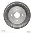 365-76020 by DYNAMIC FRICTION COMPANY - True Balanced Brake Drum