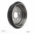 365-76037 by DYNAMIC FRICTION COMPANY - True Balanced Brake Drum