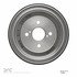 365-76044 by DYNAMIC FRICTION COMPANY - True Balanced Brake Drum