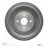 365-76047 by DYNAMIC FRICTION COMPANY - True Balanced Brake Drum