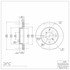 600-01000 by DYNAMIC FRICTION COMPANY - Disc Brake Rotor