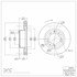600-02009D by DYNAMIC FRICTION COMPANY - Disc Brake Rotor