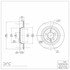 600-11022 by DYNAMIC FRICTION COMPANY - Disc Brake Rotor