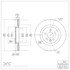 600-20034 by DYNAMIC FRICTION COMPANY - Disc Brake Rotor