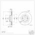 600-03034 by DYNAMIC FRICTION COMPANY - Disc Brake Rotor