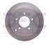 600-03044 by DYNAMIC FRICTION COMPANY - Disc Brake Rotor