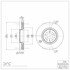 600-27038 by DYNAMIC FRICTION COMPANY - Disc Brake Rotor