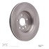 600-27044 by DYNAMIC FRICTION COMPANY - Disc Brake Rotor