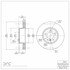 600-31062 by DYNAMIC FRICTION COMPANY - Disc Brake Rotor