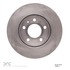 600-27012 by DYNAMIC FRICTION COMPANY - Disc Brake Rotor