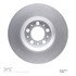 600-27025 by DYNAMIC FRICTION COMPANY - Disc Brake Rotor