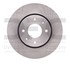 600-27026 by DYNAMIC FRICTION COMPANY - Disc Brake Rotor