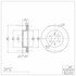 600-40084 by DYNAMIC FRICTION COMPANY - Disc Brake Rotor