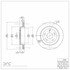 600-42006 by DYNAMIC FRICTION COMPANY - Disc Brake Rotor