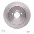 600-42019 by DYNAMIC FRICTION COMPANY - Disc Brake Rotor