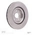 600-45017 by DYNAMIC FRICTION COMPANY - Disc Brake Rotor